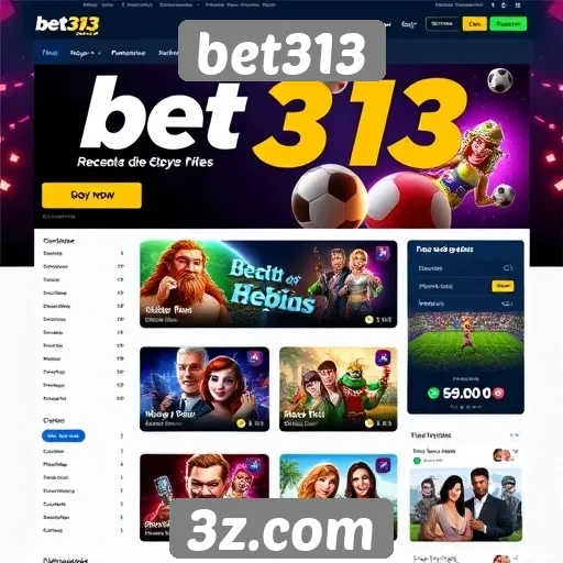 Acessibilidade e navegação no site Bet313 são destacadas